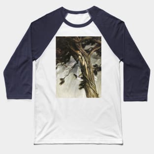 Ariel in the Cloven Pine - The Tempest, Paul Vincent Woodroffe Baseball T-Shirt